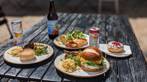 Summer food at Coughton Court, Warwickshire